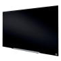 Sklenená tabuľa Nobo Diamond čierna 57”, 1260x710mm
