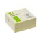 Bloček kocka Q-CONNECT, 76x76 mm, 400 l, žltá