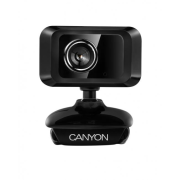 Webkamera Canyon CNE-CWC1, 0.3 Mpx CMOS 1/6´´, USB, mikrofón, 360° rozsah