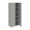 Policová skriňa Drive, zámok, 80x185x42 cm, sivá/sivá