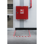 Vyznačovacia páska DURALINE STRONG 2 COLOUR bielo-červená 50mm x 30m