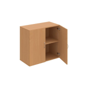 Policová skriňa Drive, 80x74x42 cm, buk/buk