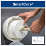 Zásobník Tork SmartOne® mini dvojitý na toaletný papier v kotúči, biely