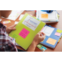Bločky Post-it Super Sticky - Fuchsia 76x76mm
