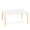 Pracovné stoly Bench ALFA ROOT 160x160cm, biely