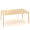 Pracovné stoly Bench ALFA ROOT 180x160cm, dub
