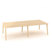 Pracovné stoly Bench ALFA ROOT 280x160cm, dub