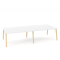 Pracovné stoly Bench ALFA ROOT 320x160cm, biely