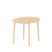 Rokovací stôl ROOT okrúhly, d=90/v=74,2cm, dub