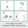 Ergonomická balančná stolička Leitz Ergo na sedenie, svetlo šedá