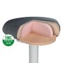 Ergonomická balančná stolička Leitz Ergo na státie, svetlo šedá