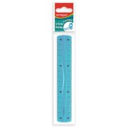 Pravítko KEYROAD 15 cm, ohybné, mix farieb