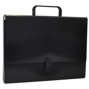 Aktovka s držadlom Office Products na dokumenty A4 čierna