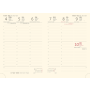 Diár New Praga týždenný A5 14,3x20,5cm červený 2026