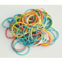 Gumičky Q-CONNECT, 25g, mix farieb