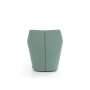Kreslo Chic celočalúnené, látka Velvet Eucalyptus 193