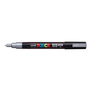 Popisovač uni POSCA PC-3M strieborný