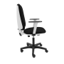 Kancelárska stolička EVA čierna (Bombay 02) + podrúčky P65