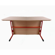 Učiteľská katedra bez zásuvky, červená