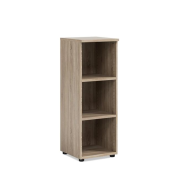 Policová skriňa BASIC, otvorená, 40x40x111,7cm, dub Sonoma