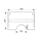 Pracovný stôl Motion Ergo, ZO, 3S, 140x61-128,x90 cm, jelša/biela