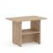 Konferenčný stôl BASIC, 80x60x54,7cm, dub Sonoma
