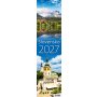 Nástenný kalendár Slovensko - viazanka 12 x 48 cm 2027