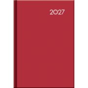 Diár FALCON týždenný A5 14,2 x 20,4 cm červený 2027