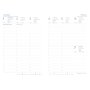 Diár Viva týždenný A5 14,8 x 21 cm ružový 2027