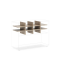 Priehradka do niky BASIC, otvorená, 96,2x35,3x32,7cm, dub Sonoma