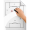 Rolka fólie Whiteboard 25 listov 60x80 cm